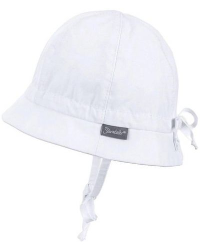 Pălărie de vară pentru copii cu protecție UV 50+ Sterntaler - 43 cm, 5-6 luni, albă - 2