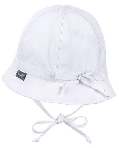 Pălărie de vară pentru copii cu protecție UV 50+ Sterntaler - 43 cm, 5-6 luni, albă - 3