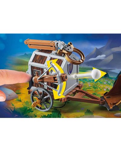 Constructor pentru copii Playmobil - Charlie cu vagon pentru prizonieri - 7