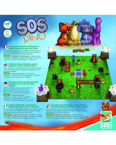 Joc pentru copii Loki - SOS Dino - 3
