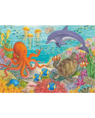 Puzzle pentru copii Ravensburger  din 35 piese - Prieteni de mare - 2