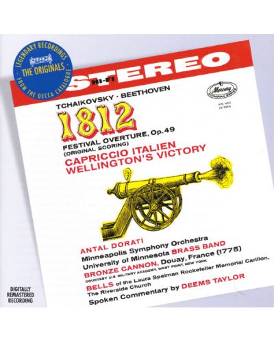 Deems Taylor - Tchaikovsky: 1812 Overture etc (CD) - 1
