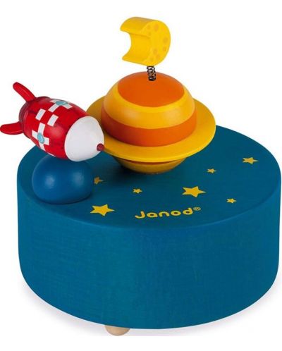 Jucarie pentru copii Janod - cutie muzicala, galaxie - 2