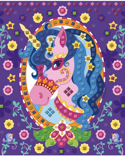 Mozaic pentru copii Janod - Ponei si unicorni - 5