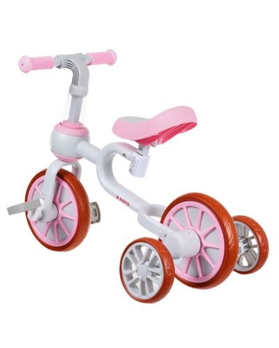 Bicicleta pentru copii 3 în 1 Zizito - Reto, roz - 2