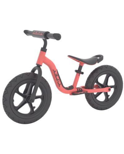 Bicicletă de echilibru pentru copii Chillafish - Charlie Sport 12′′, portocalie - 1