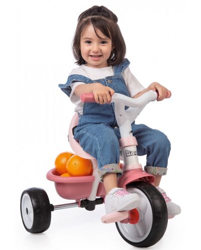 Tricicleta 2 în 1 pentru copii Smoby - Be move, roz - 4