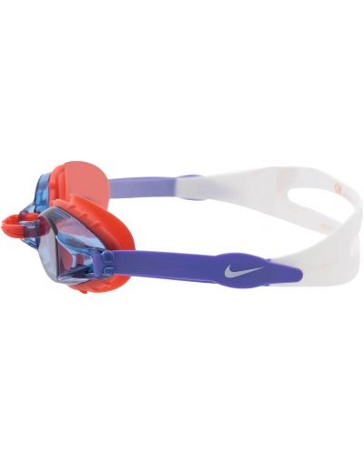 Ochelari de înot pentru copii Nike - Chrome, alb/roșu - 2