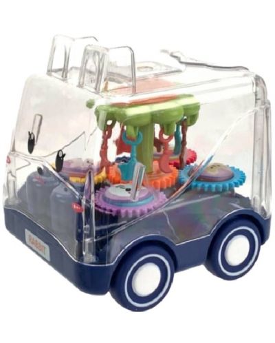 Jucărie pentru copii Raya Toys - Инерционна количка Rabbit, синя - 1