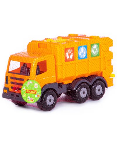 Camera de joacă pentru copii Polesie Toys - Camion de gunoi cu găleată - 2