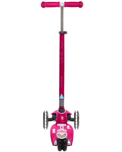 Scooter pentru copii Micro - Maxi Deluxe LED, Pink - 4