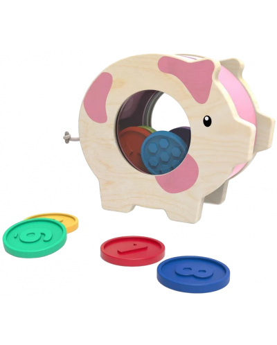 Jucărie pentru copii Battat - Numărat cu porcușorul de economii - 1