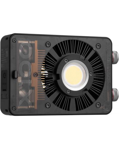 Iluminat cu LED-uri ZHIYUN Molus X100 Pro Bi-Color COB LED (conexiune + grip pentru baterie + adaptor pentru montare Bowens + mini softbox) - 2