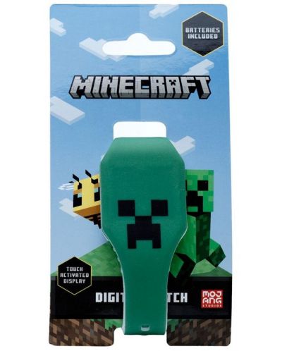 Puckator Silicon LED Watch - Minecraft Faces, asortiment - 7