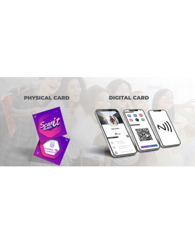 Carte de vizita digitala ZoYo Card, Teenage Lilac - 3