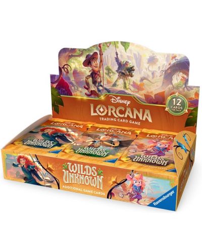 Disney Lorcana TCG: Wilds Unknown Booster Display | Ozone.ro