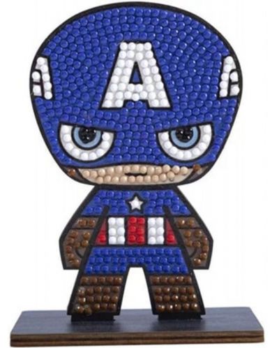 Craft Buddy Diamond Figure - Captain America - 2