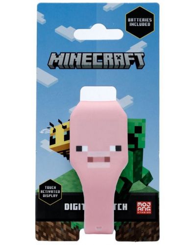 Puckator Silicon LED Watch - Minecraft Faces, asortiment - 8