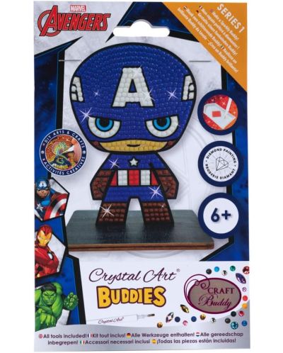 Craft Buddy Diamond Figure - Captain America - 1