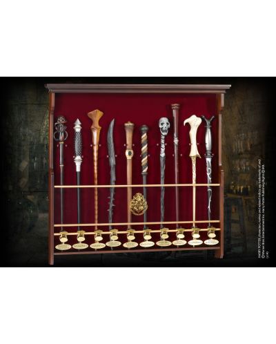 Display pentru baghete magice The Noble Collection Movies: Harry Potter - Ten Wand Display - 3
