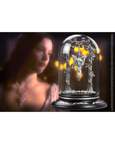 Afișare The Noble Collection Movies: The Lord of the Rings - Display for the Evenstar Pendant - 3