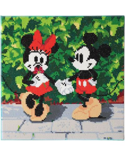Diamond tapiserie Craft Cuddy - Mickey și Minnie Mouse - 2