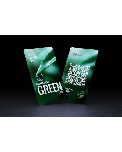 Carte de vizita digitala ZoYo - Go Green Premium - 6