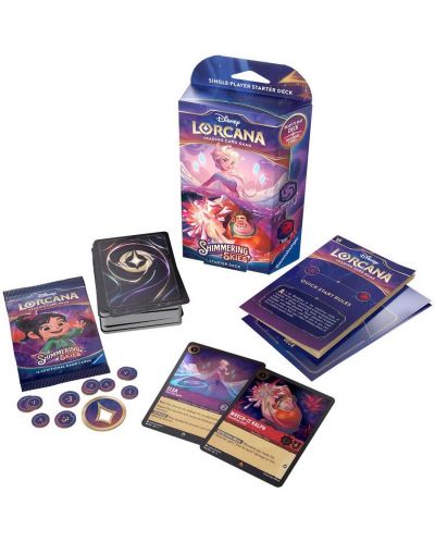 Disney Lorcana TCG: Shimmering Skies Starter Deck - Elsa and Ralph - 4