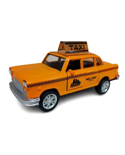 Die Cast Pull Back Masina Taxi - 1