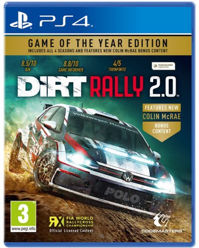DiRT Rally 2.0 - Game of the Year Edition (PS4)	 - 1