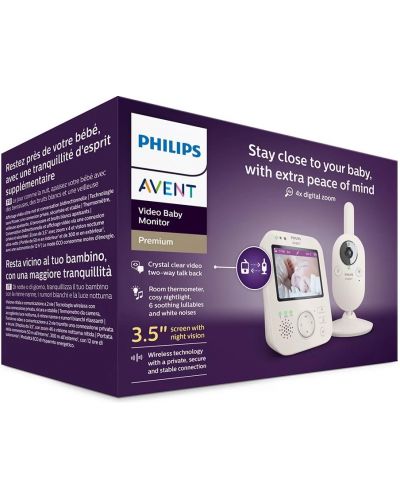 Videofon digital Philips Avent - SCD891/26 - 5