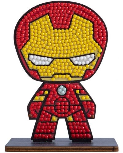 Figurină cu diamante Craft Buddy - Iron Man - 2