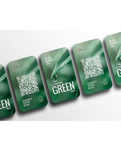 Carte de vizita digitala ZoYo - Go Green Premium - 4