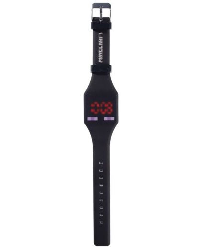 Puckator Silicon LED Watch - Minecraft Faces, asortiment - 4