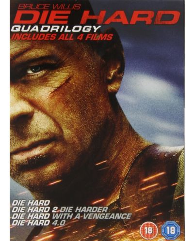 Die Hard, Quadrilogy 1-4 (DVD)	 - 1