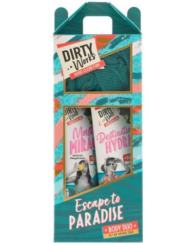 Dirty Works Set cadou Escape to Paradise, 3 piese - 1