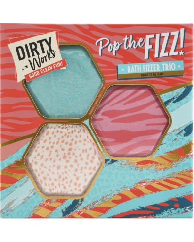 Dirty Works Set cadou Pop The Fizz, 3 piese - 1
