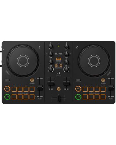 DDJ-FLX2 DJコントローラー　AlphaTheta Controler DJ AlphaTheta - DDJ-FLX2, 2 canale, negru | Ozone.ro