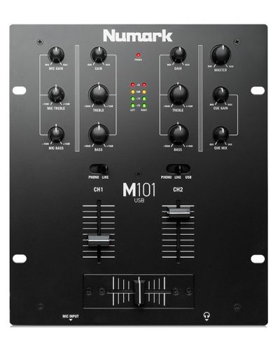 Mixer DJ  Numark - M101 USB, negru - 1