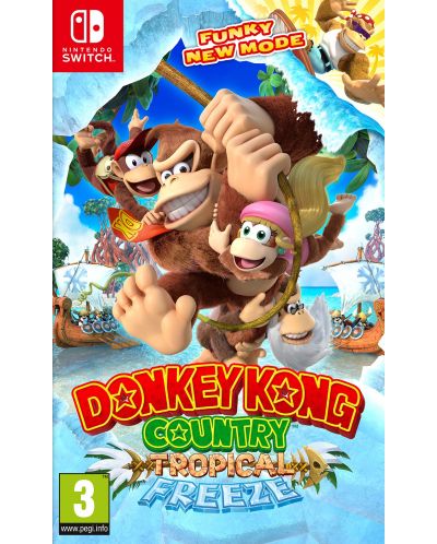 Donkey Kong Country: Tropical Freeze (Nintendo Switch) - 1