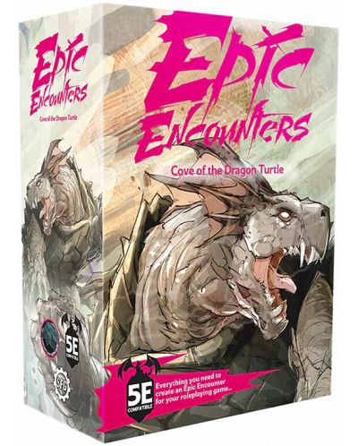 Epic Encounters: Cove of the Dragon Turtle RPG Add-on (compatibil D&D 5e) - 1
