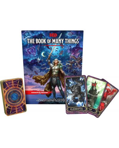 Supliment pentru joc de rol Dungeons & Dragons - Deck of Many Things (Hard Cover) - 5