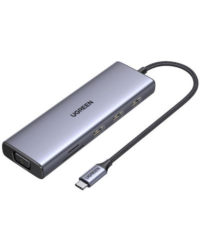 Stație de andocare Ugreen - CM498, 9 porturi, gri