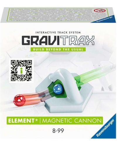 Supliment pentru un joc de logică  Ravensburger GraviTrax - Tun magnetic - 1