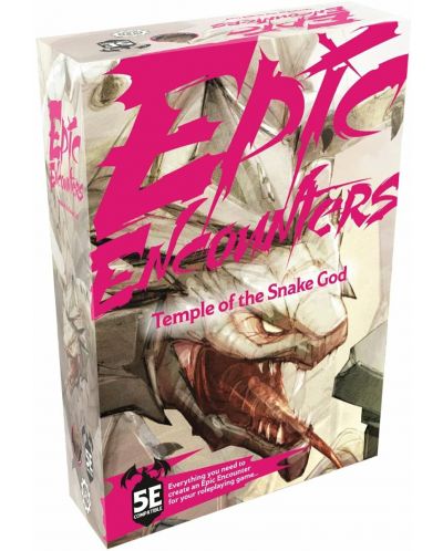 Extensie pentru joc de societate Epic Encounters: Temple of the Snake God (D&D 5e compatible) - 1