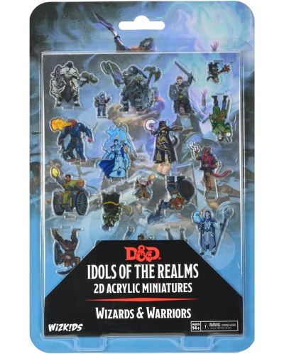 Supliment pentru joc de societate Dungeons & Dragons: Idols of the Realms: Wizards & Warriors (2D Set) - 1