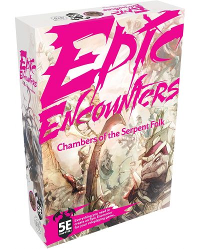 Extensie pentru joc de rol Epic Encounters: Chambers of the Serpent Folk (D&D 5e compatible) - 1