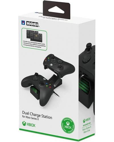 Stație de încărcare de andocare Hori - за Xbox One/Series X/S,dublu, negru - 6