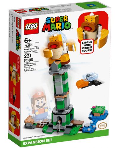 Set de extindere Turn basculant Lego Super Mario Seful Sumo Bro (71388) - 1