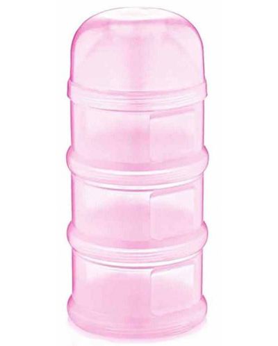 Dozator de lapte adaptat BabyJem - roz - 1